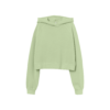 Light Green Cropped Hoodie
